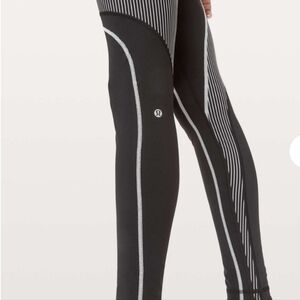 Lululemon Channel Your Energy Tight Black / White